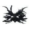 Máscara Gótica de Medio Rostro del Carnaval de Venecia Máscara para Ojos de Fiesta de Máscaras Máscara Transfronteriza Mujer Demonio