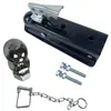 Conector de capa de reboque tampa da cabeça da bola de reboque tampa de cobertura acessórios de modificação de RV iate pino anti-perda