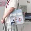 Tienda Wudong Original Versátil Diaria Gran Capacidad para Viajar al Trabajo Bolso Cruzado de un Solo Hombro para Uniforme JK para Mujeres [Kosaka Kawatou]