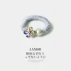 Diadema de flor de diamante de colores atmosféricos de alta gama, nuevo modelo 2026, alta elasticidad, delicada, suave, scrunchie versátil