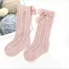 Calcetines de Malla Transpirables Anti-Mosquitos de Tubo Alto Anticaída con Lazo para Bebé de Otoño Calcetines de Princesa para Bebé Fabricante Venta al por Mayor