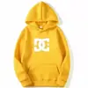 Sudadera de Manga Larga con Letra DC para Hombre y Mujer, Sudadera de Moda y Sencilla Estilo Callejero, Estilo Gimnasio Otoño e Invierno