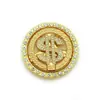 Mismo Douyin Taobao Bricolaje Accesorios verticales para joyería Diamantes incrustados Giratorio Funda de teléfono de dólar Accesorios para amantes