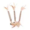 Juguete para Gatos Gigante Hierba Gatera Palo de Hierba Gatera para Masticar Madera Cuerda de Sisal Fruta de Hiel Juguete para Masticar Suministros