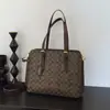 Bolsa de Mão Feminina de Luxo 2026 Nova Vintage Grande Capacidade Bolsa Tote Versátil para o Dia a Dia Bolsa de Ombro Casual Tendência