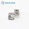 Peças da cabeça de corte automática com corte de linha Xingrui FW787: suporte da lâmina, mola de retorno, peça de fixação da rosca, conjunto de lâminas de corte para baixo, componentes da fresa