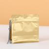 Bolsas de pie con base de papel de aluminio al por mayor con correas para colgar para café, Empaques personalizados para té, Bolsas para alimentos, Bolsas de empaque compuesto con sellado de ocho lados con válvula de aire