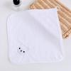 La toalla pequeña es más suave que el algodón, absorbente, sin pelusa, toalla facial para niños masculinos y femeninos, toalla de mano doméstica para adultos, toalla cuadrada