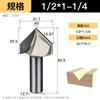 Fresadora para carpintería Huhao con cortador en V de 90 grados, cabezal de corte para ranurado de placas de aluminio y plástico, cortador de fondo redondo plegable integrado en la pared