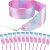 Cintas Brillantes para Gimnasia Artística Listones 2m Cintas de Baile Juguetes para Niños Otro Acero Satín Nylon Exterior Negro