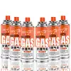 Atacado Garrafa de Gás Butano Fogareiro a Gás Cassete Tanque de Gás Fogareiro a Gás Cassete Portátil Gás Butano Fogareiro a Gás Externo Tanque de Gás