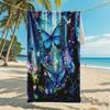 Millones de Artículos en Stock, Toalla de Playa de Microfibra de Secado Rápido Temu Más Vendida Transfronteriza, Toalla de Baño Absorbente