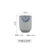 Caneca de cerâmica japonesa transfronteiriça criativa cerâmica casual Caneca pintada à mão Caneca empilhável louça de restaurante Caneca comercial Atacado