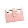 Bolso Clutch de Cierre a Presión Simple Nuevo de Verano, Funda Cartera para Licencia de Conducir y Tarjetas Bancarias, Cartera Compacta Multicapa para Tarjetas