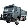 Fabricante exporta caminhão basculante HOWO 6x4 de oito rodas traseiras com 371/380 cavalos de potência