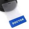 En stock Permiso de trabajo para enfermera RN americana Figura de bienvenida de plástico Tarjeta VIP de dibujos animados Tarjeta anti-exhibición transparente de PVC