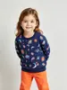 Ropa Infantil de Origen Transfronterizo 2026 Nuevas Llegadas de Otoño Sudadera para Niñas Estilo Europeo y Americano Estampado Lindo Pulóver de Cuello Redondo para Niños
