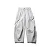 Roupas Vintage 2025 Outono Novo Estilo de Rua Japonês Outdoor Múltiplos Bolsos Cargo Calças Casuais Calças Scimitar Masculinas