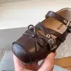 Zapatos Mary Jane para niños de estilo vintage con punta cuadrada, zapatos de princesa para niñas, zapatos de una sola suela blandos y poco profundos para niñas