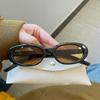Gafas de Sol con Degradado Láser para Mujer, Libro Rojo de Alta Gama, Gafas de Celebridad de Internet, Gafas Retro Modernas de Moda Pequeñas Anti-UV