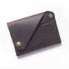 Amazon AliExpress Más Vendido Billetera Vintage de Cuero Genuino para Monedas Hombres y Mujeres Bolso Mini de Cuero de Vaca para Monedas y Tarjetas En Stock