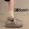 Zapatos Birkenstock de Suela Gruesa, que Aumentan la Altura, de Cobertura Total para Mujer, Nuevos Zapatos Planos Slip-On, Mocasines, Zapatos Planos Birkenstock de Primavera/Verano 2026
