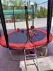 Cama Elástica Interior para Casa de Niños Trampolín Grande para Jardín de Infancia Cama Elástica Rebotadora Comercial para Adultos al Aire Libre con Red de Seguridad