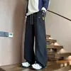 Pantalones largos casuales rectos especiales para hombre, holgados de pierna ancha para jóvenes, nuevos para primavera y otoño, pantalones cargo de trabajo deportivo