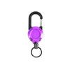 Accesorios de Pesca para Exteriores Cuerda de Mano Antiperdida Hebilla de Tirón Fácil Colgador de Llaves de Mochila Cable de Alambre para Mochila Hebilla Telescópica Luya