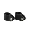 Funda negra de nailon, herrajes para toldo de yate, herrajes marinos, accesorios para yates 7/8" 1"