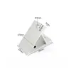 Ángulo Extruido Asiento de Ángulo de Aluminio Engrosado Código de Ángulo de Aluminio Pieza de Ángulo de Aluminio de 90 Grados Conector de Perfil de Aluminio 4080 Ángulo de Aluminio Reforzado 4040 Otros