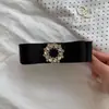 Luxo Leve Estilo Coco Chanel Laço de Cetim Strass Presilha Bico de Pato Temperamento Elegante Presilha Vertical Antiderrapante para Nuca Acessórios de Cabelo para o Dia a Dia