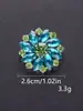 Botones Metálicos de Resina Incrustados con Diamantes para Suéteres, Abrigos, Zapatos, Sombreros y Accesorios de Ropa, Botones Decorativos Cosidos a Mano, en Stock, Certificación Estándar Europeo