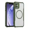 Adecuado para funda de teléfono móvil Apple iPhone 11 Funda de teléfono magnética con marco de metal de PC anticaídas para Apple iPhone 11