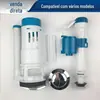 Louça Sanitária para Banheiro Acessórios para Vaso Sanitário 20cm Bolha Duplo Acionamento Acessórios para Caixa D'Água Acessórios para Banheiro Acessórios para Vaso Sanitário