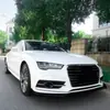 Adequado para Audi A7 S7 C7 Late Sline 2015-2018 Spoiler Dianteiro Lip Dianteiro Pá Dianteira Peças de Modificação Transfronteiriças