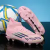 Zapatos de Fútbol para Estudiantes Hombres y Mujeres Transfronterizos, Tacos Tf para Hombres para Entrenamiento, Zapatos de Entrenamiento Transpirables Profesionales de Competición con Tacos Largos Fg para Adultos