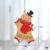 Enfeites de Árvore de Natal de Madeira Vintage Desgastados Xinyou Decorações de Caixa de Presente