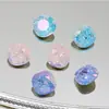 Dongzhou Diamante 10*10 Flor de Gelo Quadrado Grosso Nail Art Diamante Flash Gelo Quebrado Ponta de Gelo Diamante K9 Joia de Nail Art com Formato Especial Personalizado