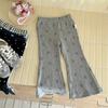 Pantalones de Campana para Niñas Estilosos Primavera y Otoño 2025 Nuevo Modelo Ropa Exterior para Bebé Leggings Estilo Coreano Pantalones Largos Casuales para Bebés y Niños Modernos