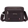 Bolso bandolera informal de lona para hombre, deportivo, de gran capacidad, para viaje, bandolera, multicompartimento, a la moda, venta al por mayor