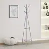 Perchero Simple de Pie para Dormitorio Perchero de Hierro Estante de Almacenamiento Pequeño Perchero para Bolsas Colgantes del Hogar Perchero