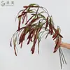 Planta Artificial Grande de Feijão Verde de Plástico para Paisagismo, Decoração de Planta Verde, Acessórios para Arranjos de Flores de Parede e Chão, Novas Plantas Verdes Estilo Chinês