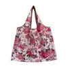 Bolsa de Compras Grande Capacidade Prática Espessada Dobrável Feminina para Supermercado Ecológica Atacado Casual Conveniente Bolsa de Ombro