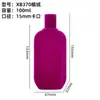 Frasco de Perfume com Revestimento de Veludo e Tampa de Liga de Zinco, Frasco Transparente para Recarga de Perfume, Frasco para Recarga de Amostras de Perfume, Tampa de Perfume com Revestimento de Veludo