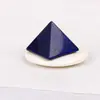Pirámide de Cristal Natural 50mm Adornos Pirámide de Energía de Piedra Semipreciosa Pirámide de Jade Adornos de Piedra Original