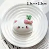 Desenho Animado Animais Frutas Fofos Acessórios de Resina DIY Cola de Creme Pequena Presilha de Cabelo Capa de Celular Fivela de Sapato
