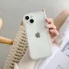 Nueva Chica Gordita para Apple 15promax Ojos Grandes TPU Simple Color Sólido Transparente 7 Funda Suave 11 Funda para Teléfono Móvil