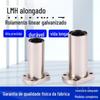 Rolamento linear tipo flange de corte duplo LMH8 10 12 13 16 20LUU rolamento de flange elíptico linear