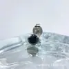 Astmf-13 Aleación de Titanio Cierre de Mariposa Circonita Redonda Pendiente de Rosca Interna G23 Titanio Pendiente para Labio Pendiente de Oreja Joyería para Piercing